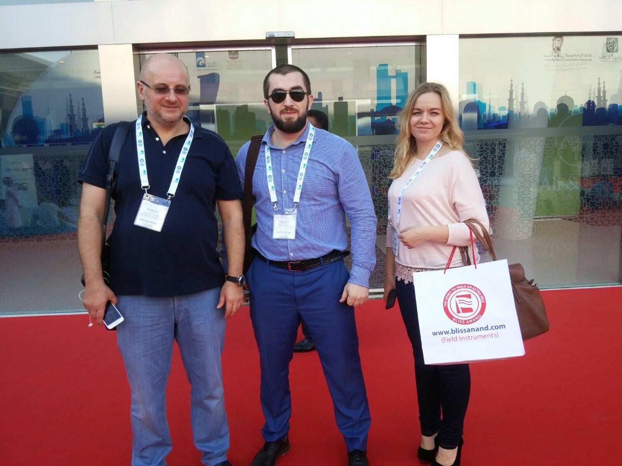 Посещение специалистами компании Международной нефтяной выставки ADIPEC в г. Абу-даби, ОАЭ, 2015