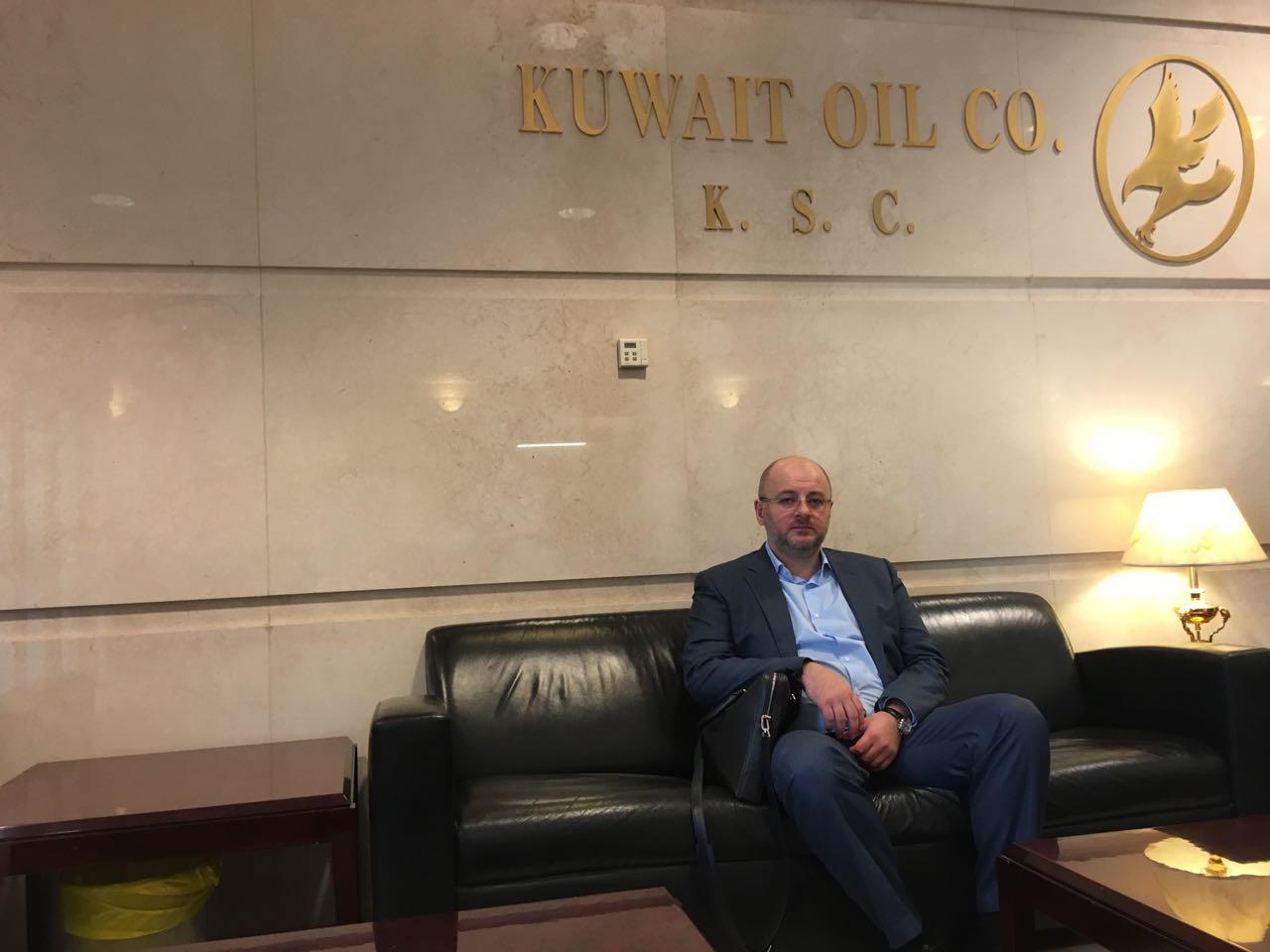 NNIAT Founder at the meeting with Kuwait Oil Company