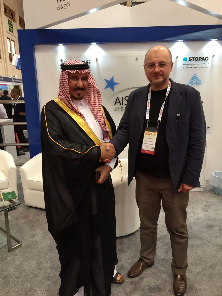 Participation of the company's management in IXX Middle East oil&gas show and conference MEOS 2015 in Manama, Bahrain