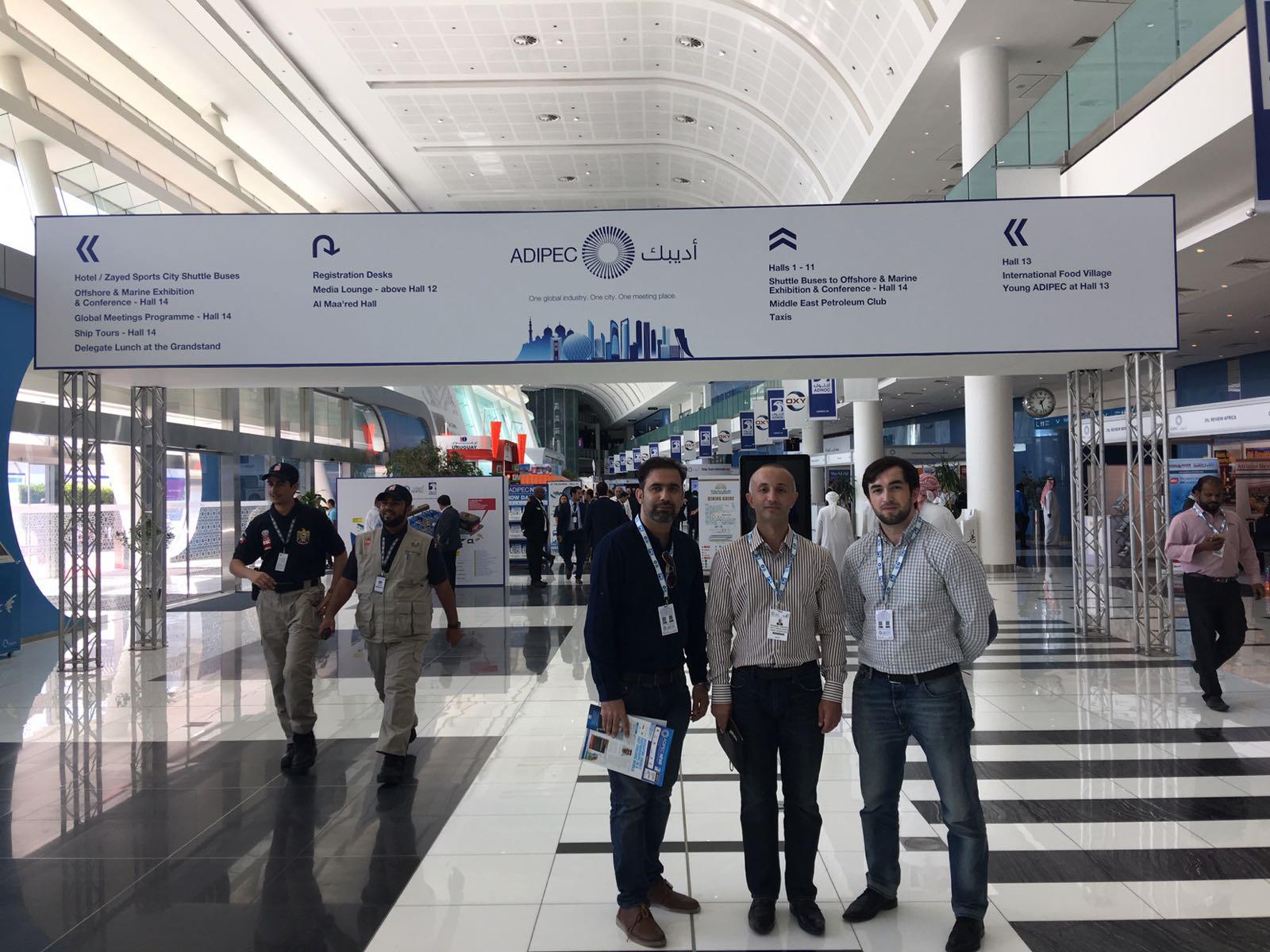 Specialists of Nizhny Novgorod Institute of Applied Technologies participate in the International Petroleum Exhibition ADIPEC-2017