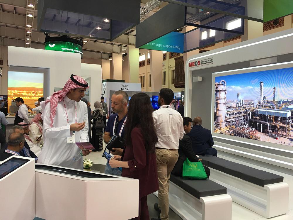NNIAT representatives visit the International Middle East Oil and Gas Show and Conference MEOS 2019