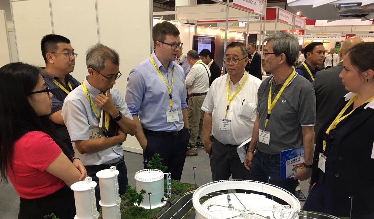 NNIAT specialists participate in TANK STORAGE ASIA annual exhibition