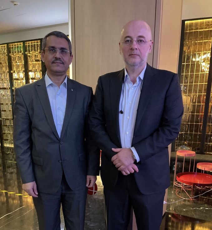Meeting between the Founder of NNIAT LLC, Ruslan Tokaev, and the CEO of Algerian national oil company Sonatrach, Toufik Hakkar