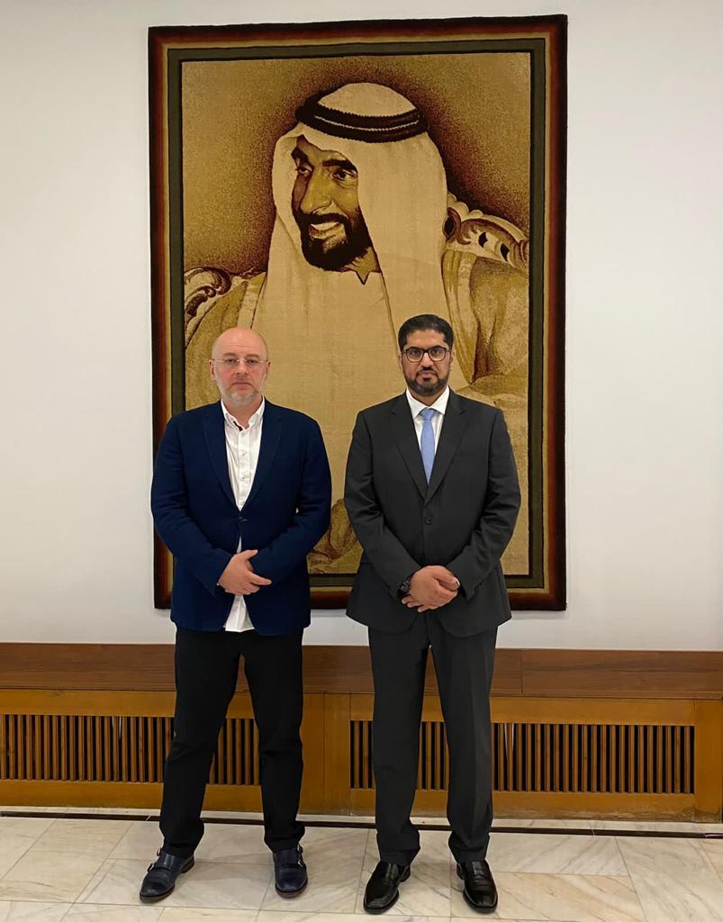 NNIAT Founder Ruslan Tokaev meets Ambassador Extraordinary and Plenipotentiary of the United Arab Emirates to the Russian Federation Mohammed Ahmed Sultan Al Jaber
