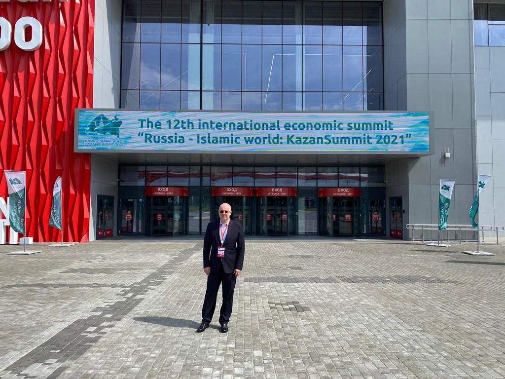 NNIAT Founder Ruslan Tokaev takes part in the 12th International Economic Summit “Russia — Islamic world: KazanSummit 2021”