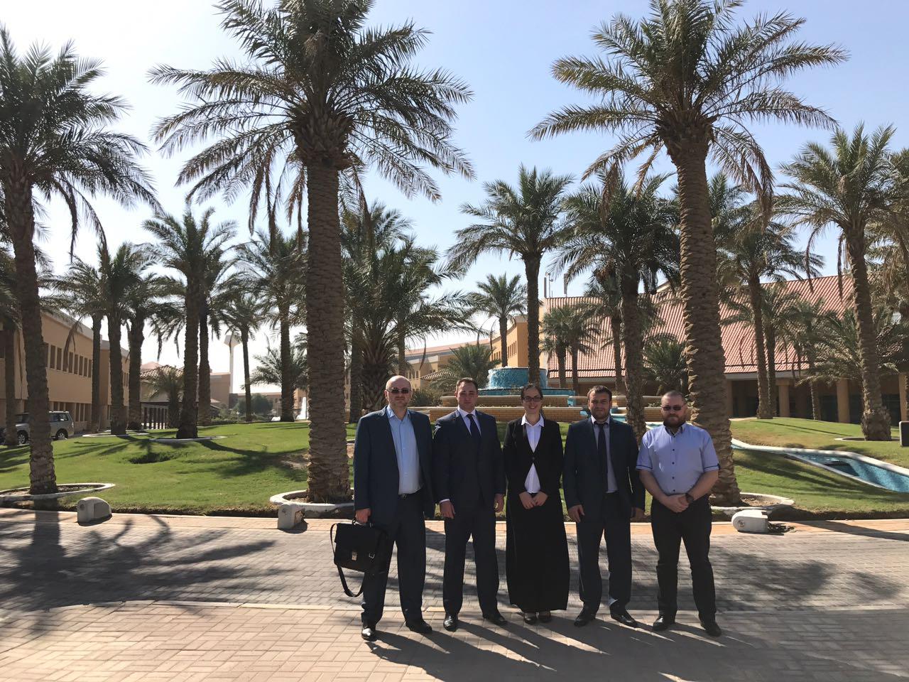 Делегация НИПТ во главе с руководством на встрече с Kuwait Oil Company