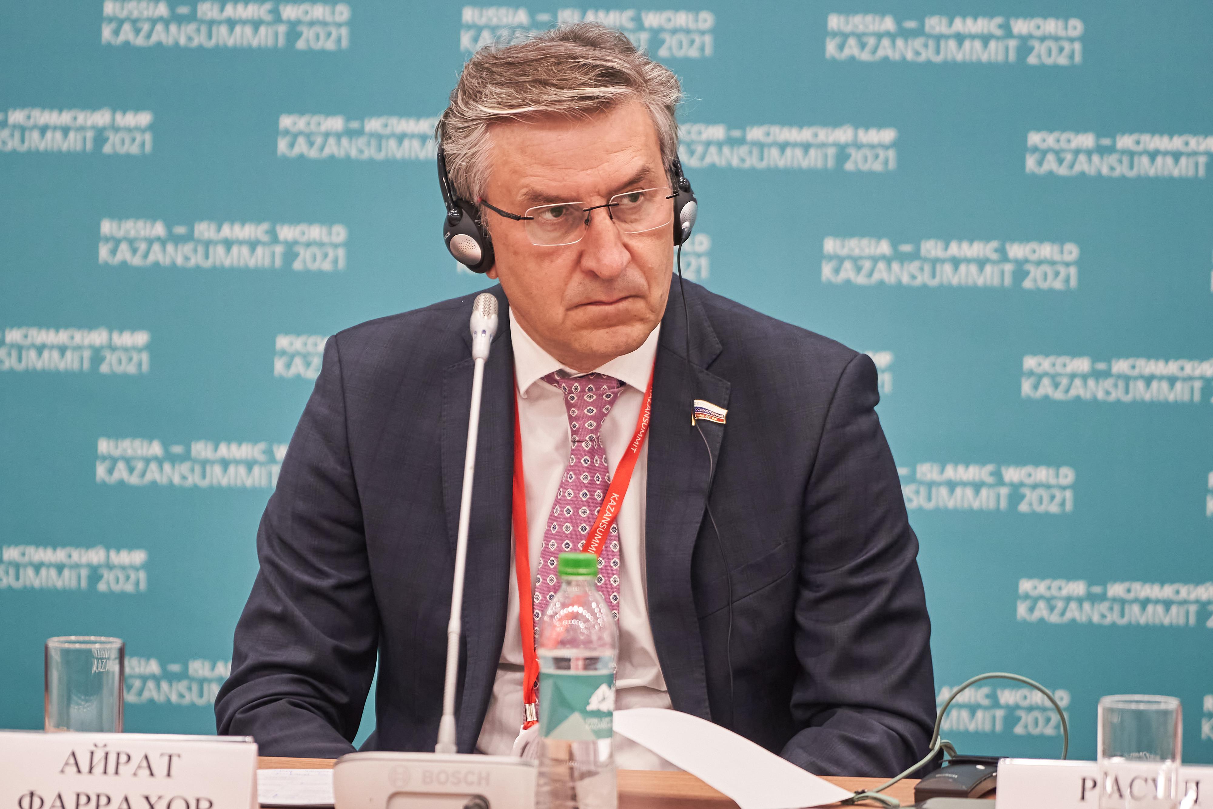 Member of the State Duma Committee on Budget and Taxes Airat Farrakhov