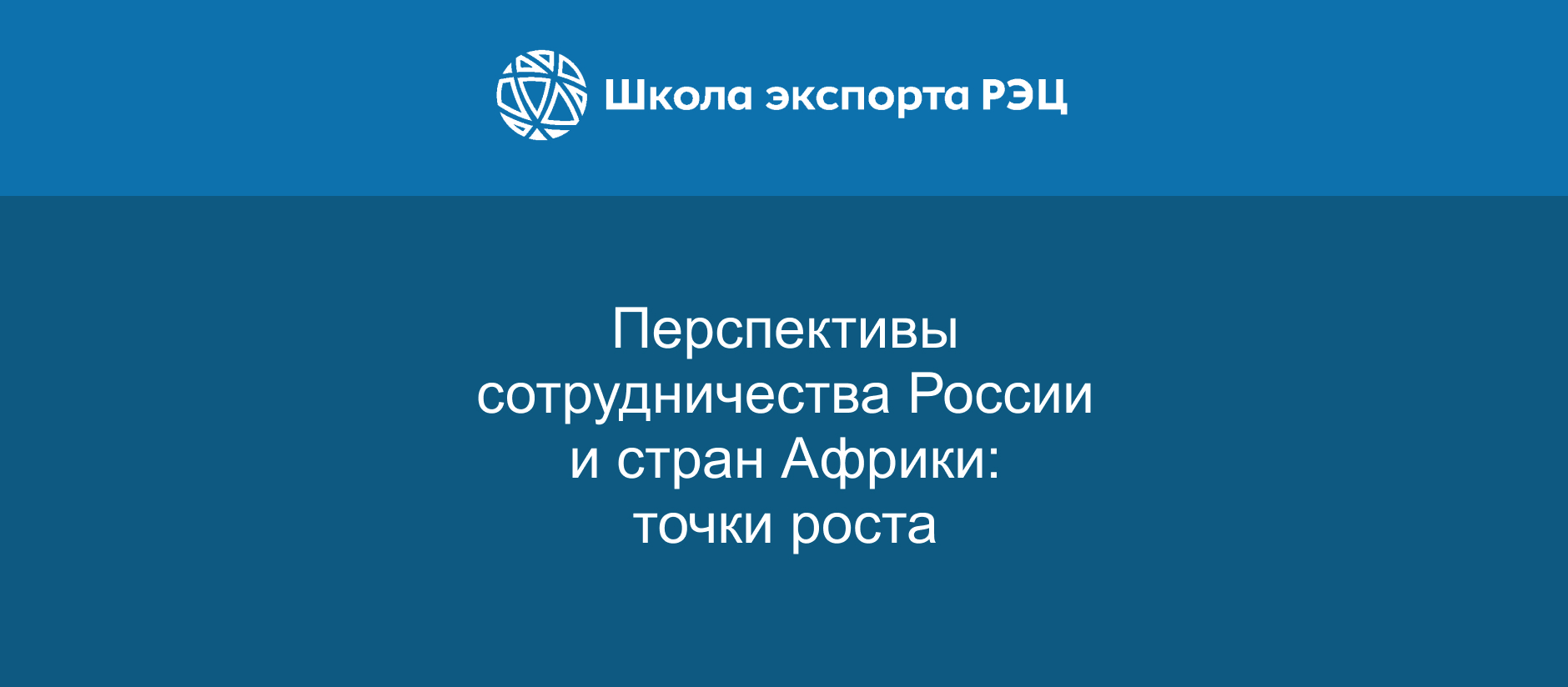 НИПТ принял участие в вебинаре «Перспективы сотрудничества России и стран Африки: точки роста»